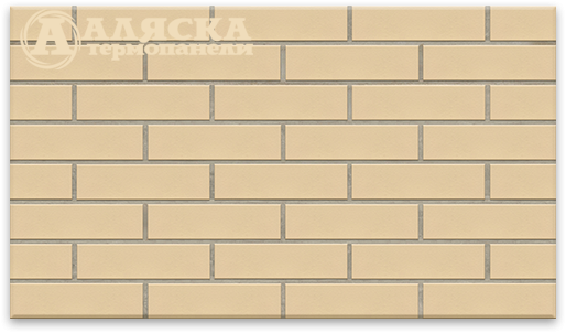 Фасадная термопанель Аляска 01 Krem glatt
