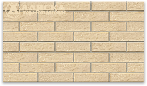 Фасадная термопанель Аляска 02 Krem Rustic