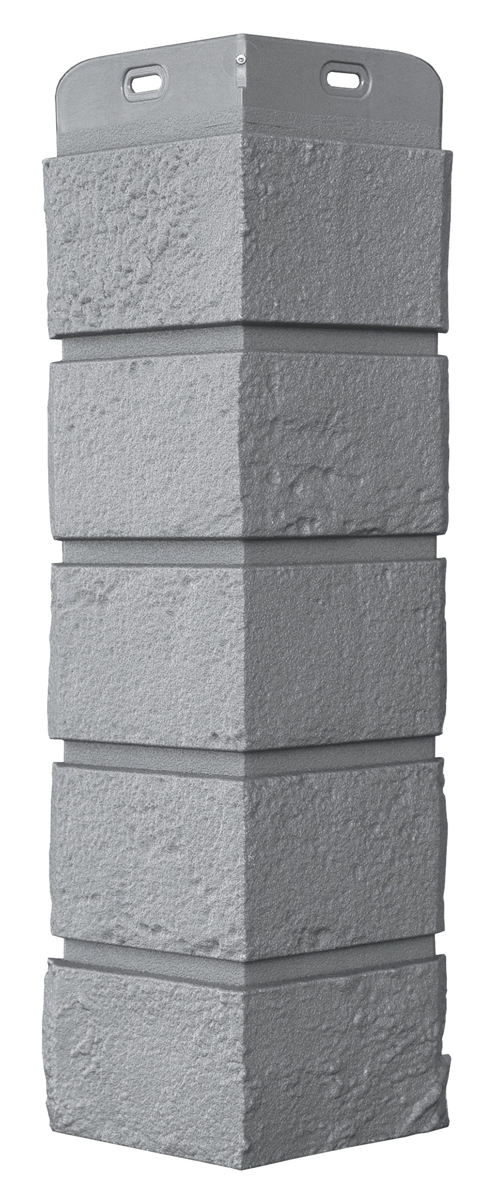 Углы для фасадных панелей Grand Line (Гранд Лайн) Коллекция Кирпич Состаренный - Серый
