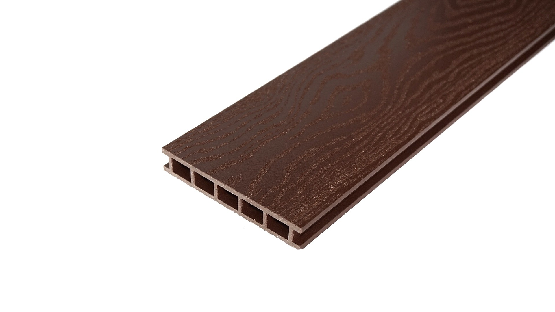 Террасная доска Faynag (Файнаг) ДПК - Albero (Альберо) Глянец Шоколад (длина 3м, 4м, 6м)