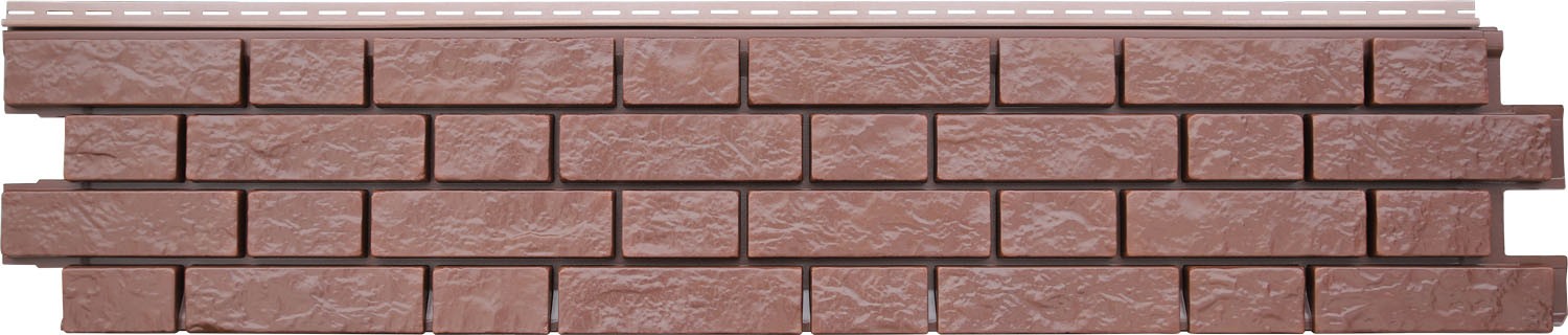 Фасадные панели (цокольный сайдинг) Grand Line Я Фасад Балтийский кирпич акрил Янтарь