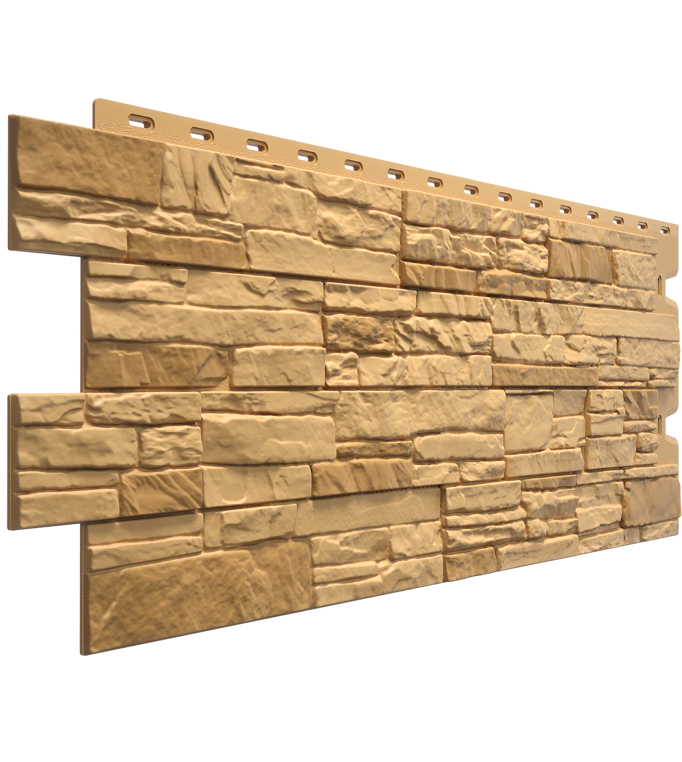 Фасадные панели (цокольный сайдинг) Docke (Деке) , Stein (песчаник), Bronzenstein Бронза
