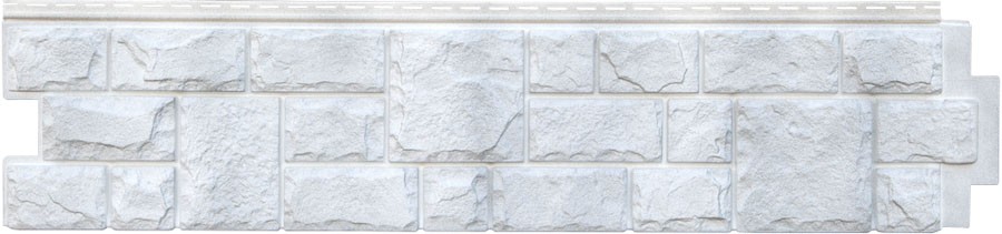 Фасадные панели (цокольный сайдинг) Grand Line Я Фасад «Екатерининский Камень» Серебро