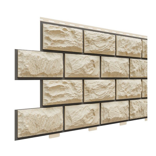 Фасадные панели (цокольный сайдинг) Доломит коллекция Альпийский камень Премиум - Маракеш