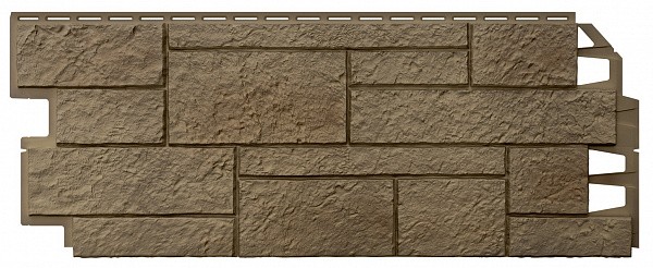 Фасадные панели VOX кирпич Sandstone (Сандстоун) - Light Brown Светло-коричневый