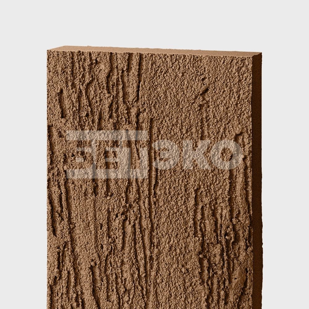 Фиброцементный сайдинг БЕТЭКО - коллекция Вудрок (короед) - БК-8003