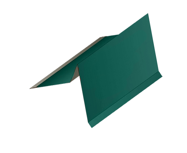 Торцевая для мягкой кровли Технониколь Shinglas Velur Зеленый 6005 (0,5 сталь) - 2 м
