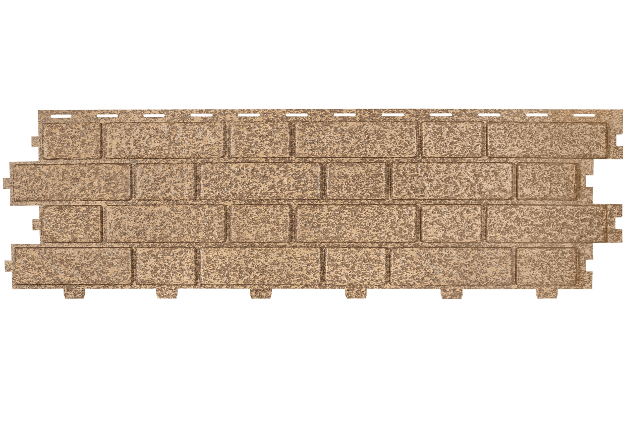 Фасадные панели (цокольный сайдинг) Tecos BRICKWORK Кэмел