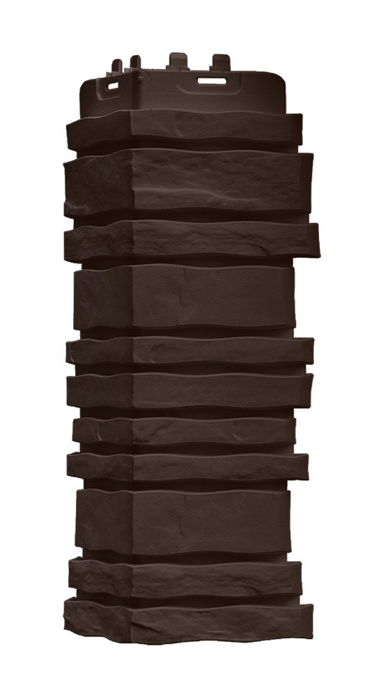 Углы для фасадных панелей Grand Line (Гранд Лайн) Коллекция Скала - Шоколадный