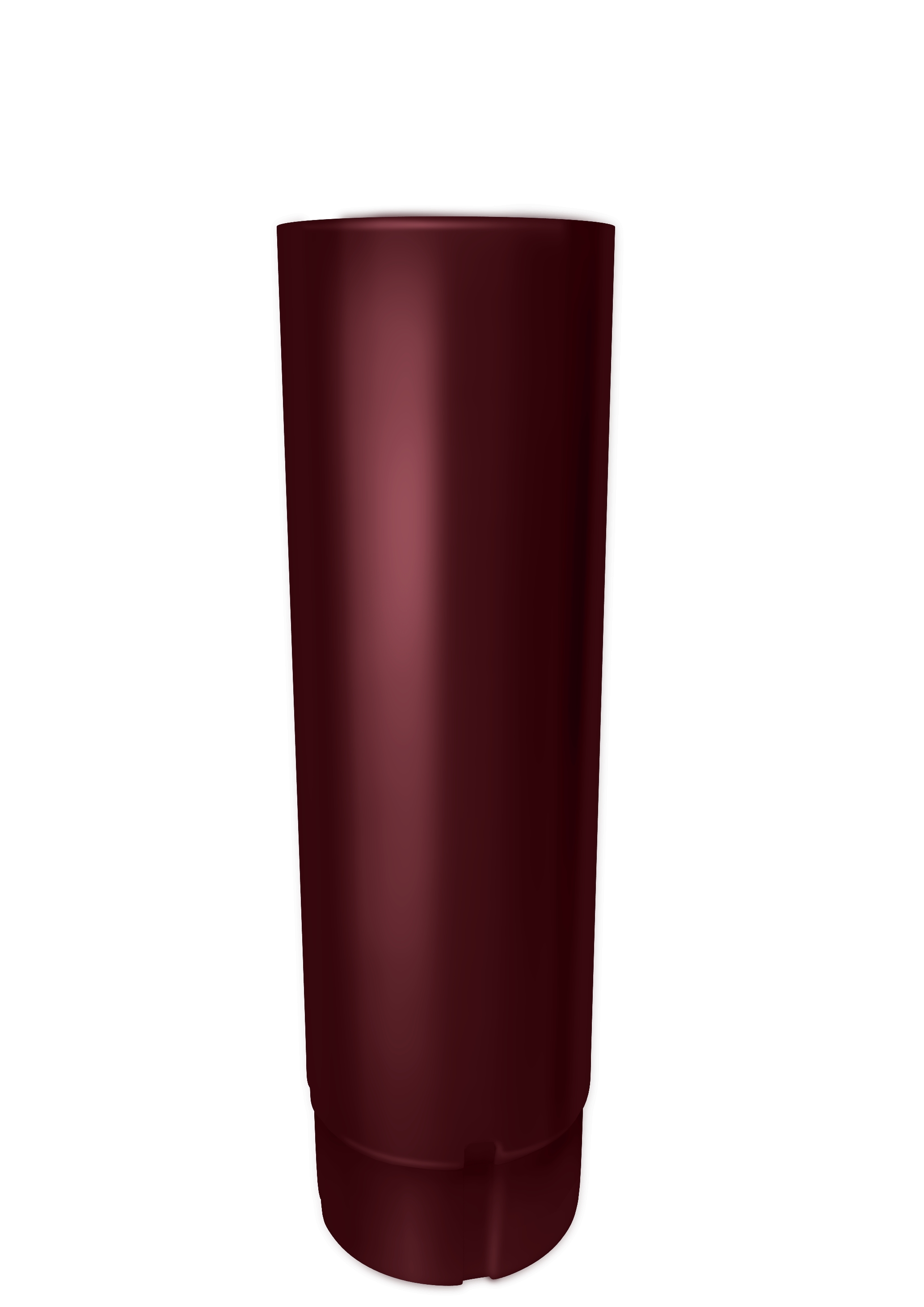 Водосточная система Grand Line Труба круглая Optima 90мм 3м RAL 3005 красное вино