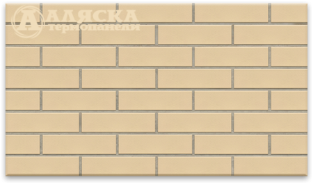Фасадная термопанель Аляска 01 Krem glatt