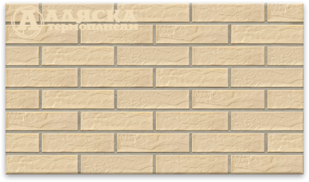 Фасадная термопанель Аляска 02 Krem Rustic