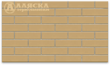 Фасадная термопанель Аляска 03 Sand glatt