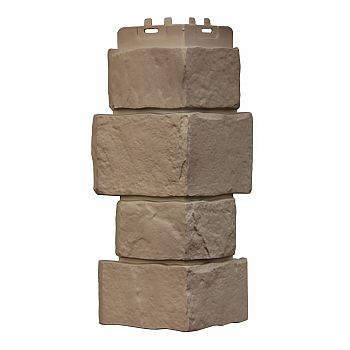 Углы для фасадных панелей Grand Line (Гранд Лайн) Коллекция Камень Крупный - Какао