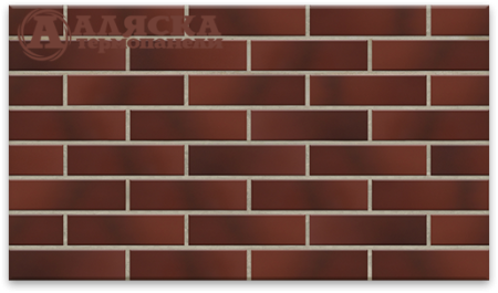 Фасадная термопанель Аляска 11 Cherry Glatt
