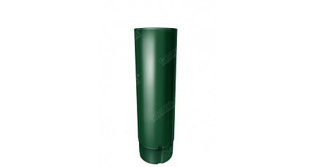 Труба соединительная Металл Профиль (Россия) 1 м Зеленый (RAL 6005)