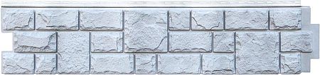 Фасадные панели (цокольный сайдинг) Grand Line Я Фасад «Екатерининский Камень» Серый