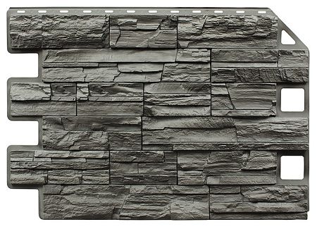 Фасадные панели (цокольный сайдинг) Royal Stone (роял стоне) коллекция Скалистый камень - Квебек