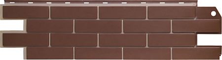 Фасадные панели (цокольный сайдинг) Steindorf коллекция Кирпич - Коричневый прокрашенный шов