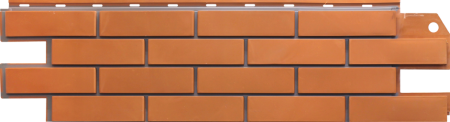 Фасадные панели (цокольный сайдинг) Steindorf коллекция Кирпич - Красный прокрашенный шов