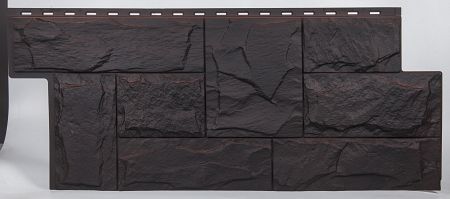 Фасадные панели (цокольный сайдинг) Т-сайдинг коллекция Гранит Леон - Памир