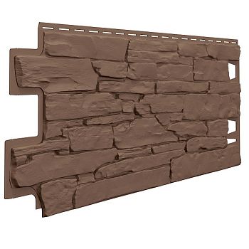 Фасадные панели VOX (вокс) камень Vilo Stone Dark brown Коричневый