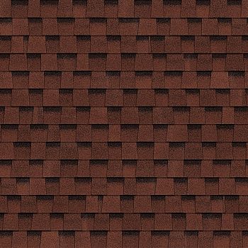 ТЕХНОНИКОЛЬ SHINGLAS двухслойная черепица фазенда Красный