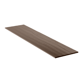 Фиброцементный сайдинг Фибростар wood КС 47- Молочный шоколад RAL 8025 (аналог кедрала С 55)