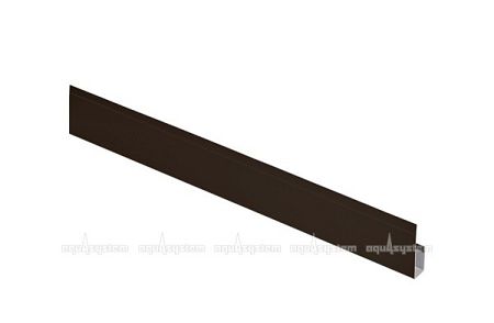 G-планка металлическая Аквасистем RR32 коричневая - 2 м