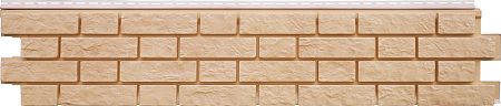 Фасадные панели (цокольный сайдинг) Grand Line Я Фасад Балтийский кирпич Песок