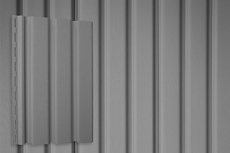 Сайдинг Grand Line (гранд лайн) рейка стандарт - Серый