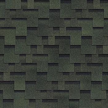 ТЕХНОНИКОЛЬ SHINGLAS Гибкая Черепица Финская Аккорд Зеленый